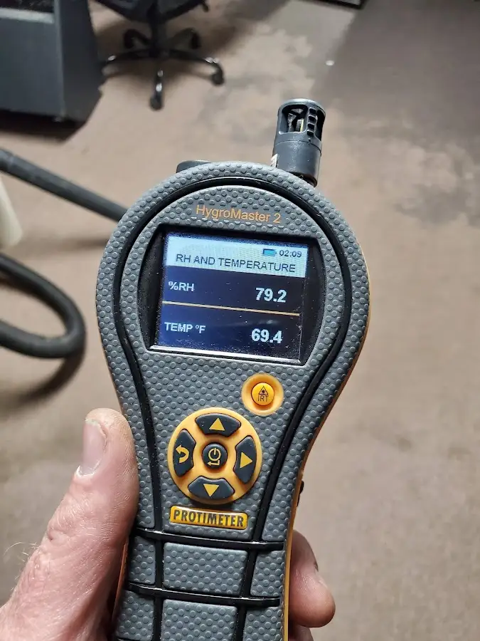 Moisture meter humidity assessment for Fire & Smoke Damage Restoration in Rochelle Park